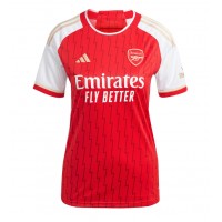 Arsenal Benjamin White #4 Replica Home Shirt Ladies 2023-24 Short Sleeve